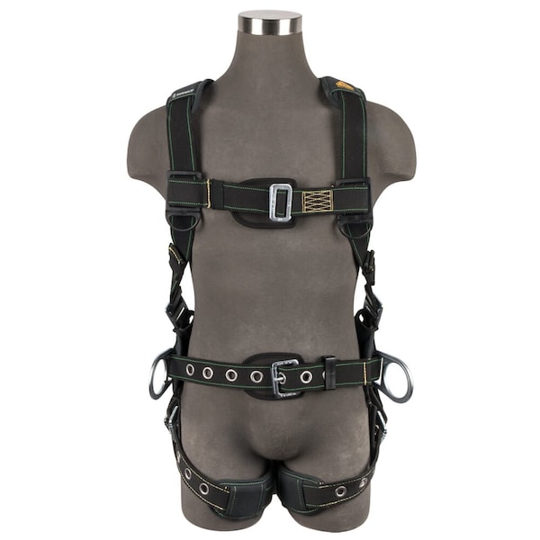 Safewaze Arc Flash Construction Harness: 3D, MB Chest, TB Legs, 2X 020-1349 - main